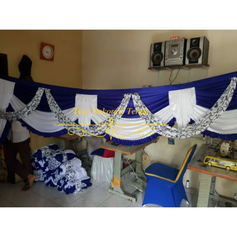 Rumbai / poni tenda selendang batik