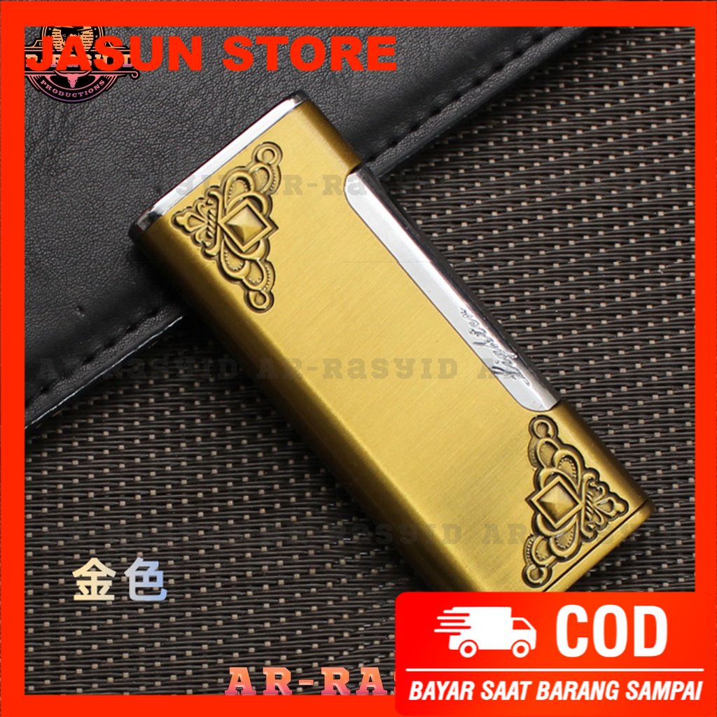 Bisa COD! Korek Api Las Gas Cool The Lighter Motif Batik Ornamen XF-1612