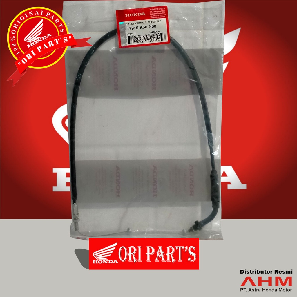 kabel tali gas A Sonic 150r // 17910k56n00