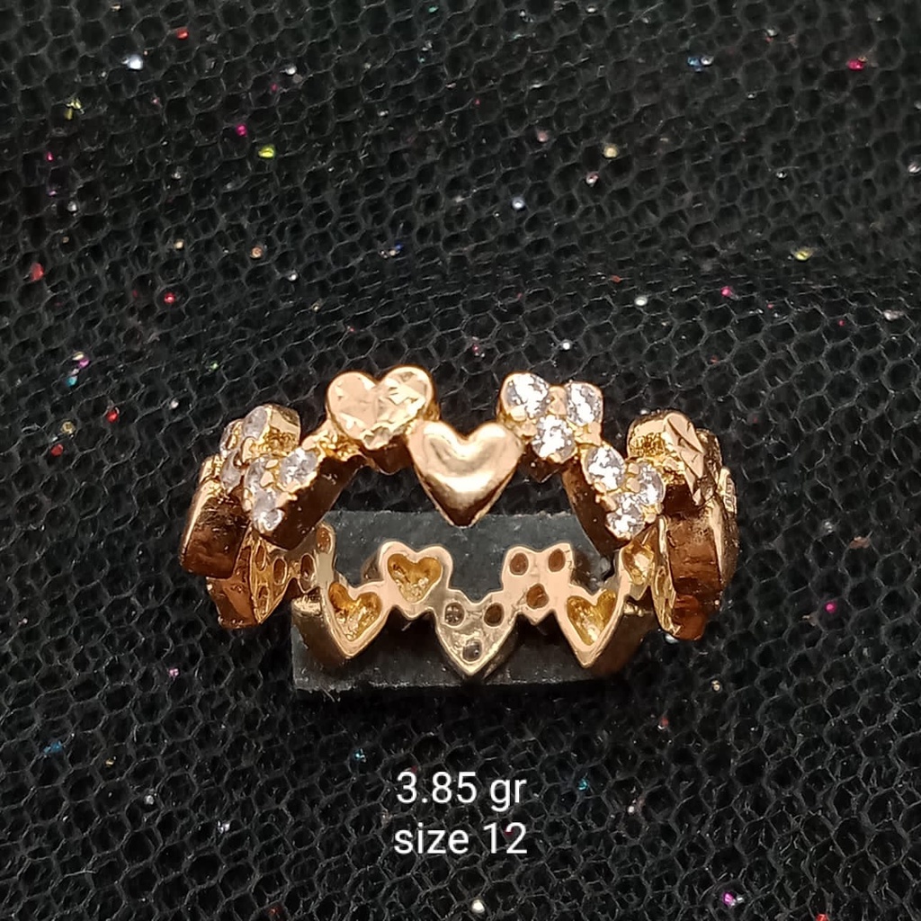 Cincin Emas 17K - 3.85 gr Kadar 750 - 478