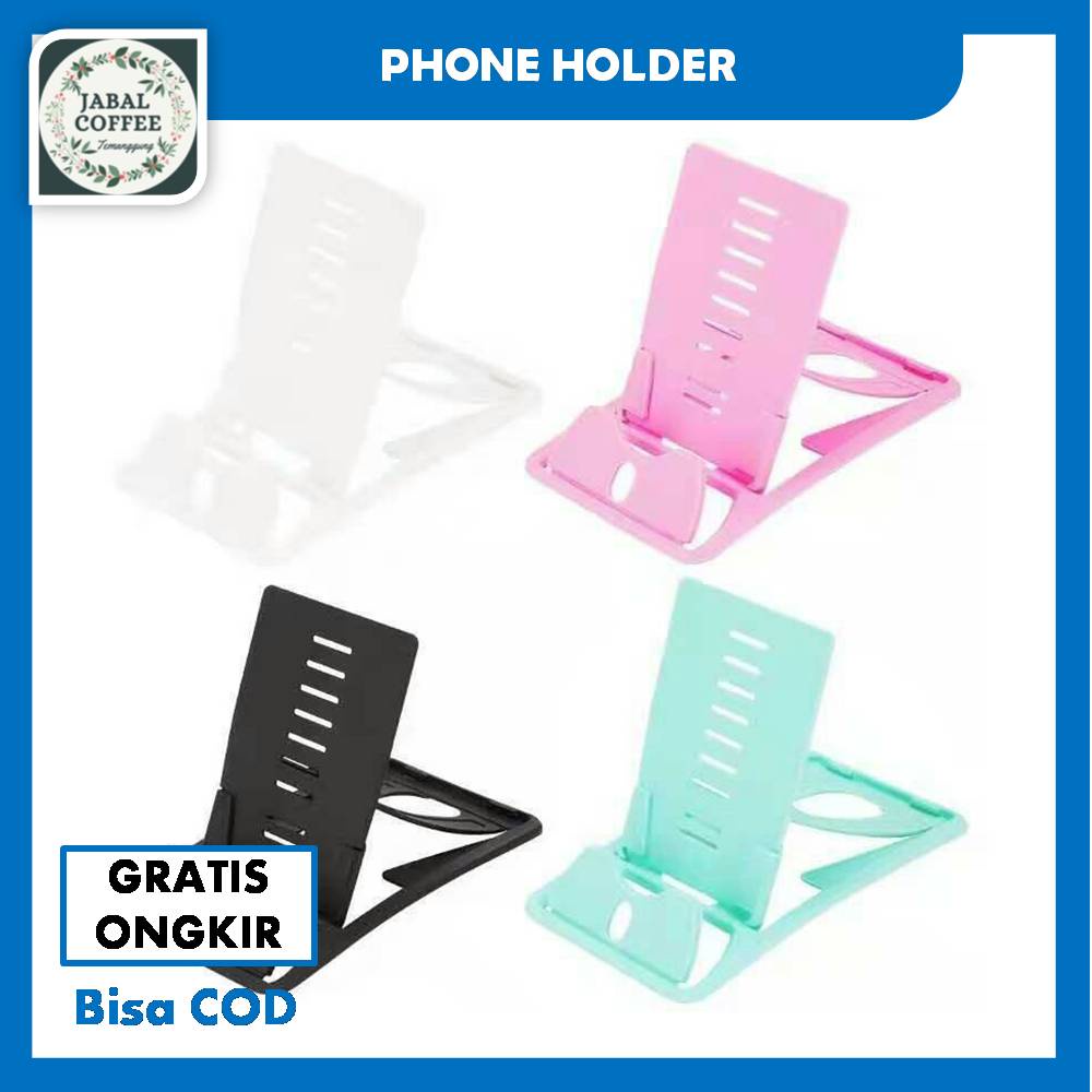 Card Holder Handphone / Dudukan HP Lipat / Stand Card Phone Holder / Stand HP Kartu J112