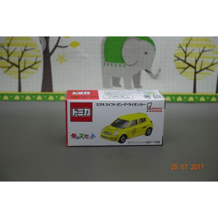 Tomica Mister Donut Suzuki Swift Kuning