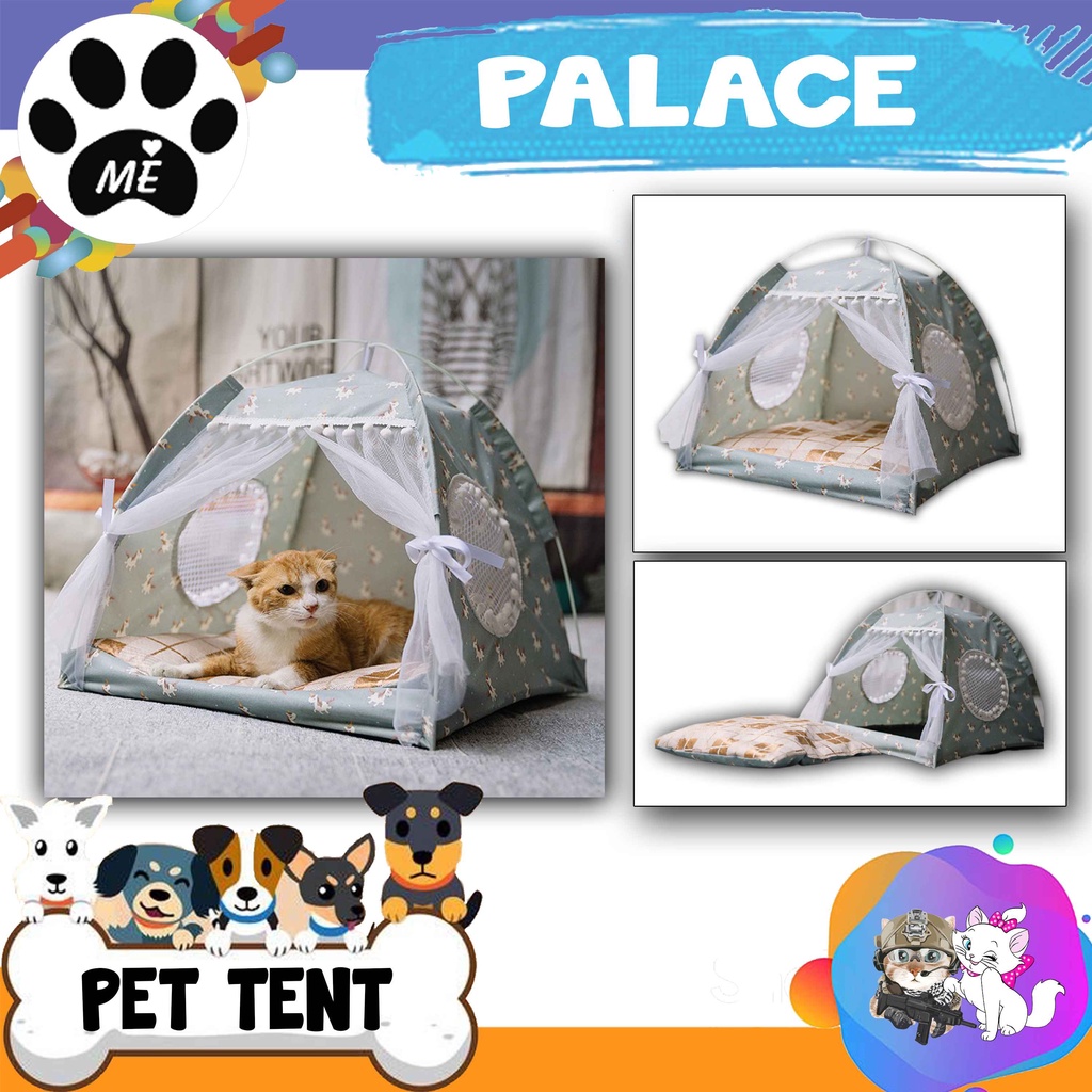 Pet Tenda &quot;PALACE ISTANA SMALL&quot; Tempat Tidur Hewan