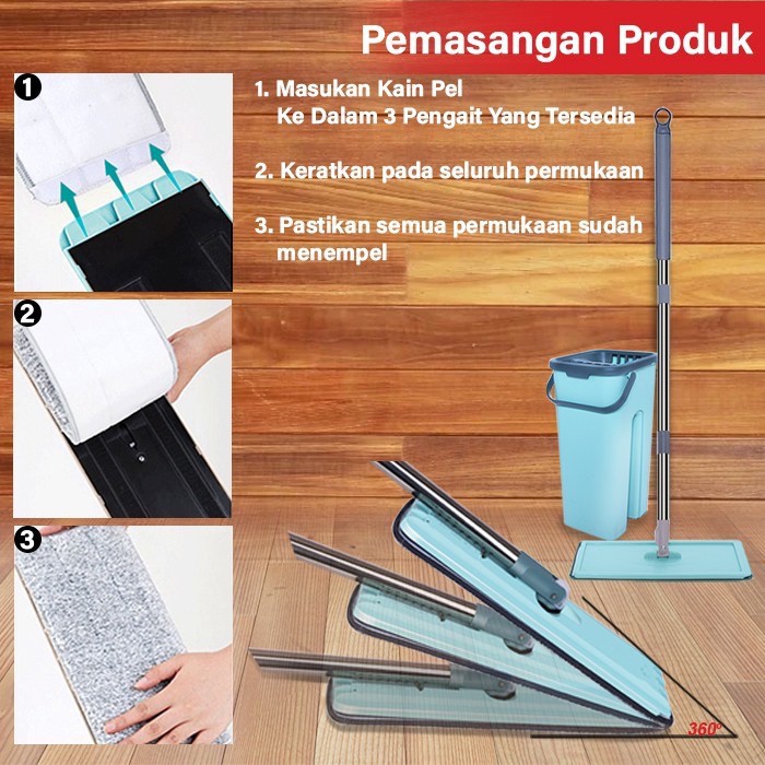 ALAT PEL LANTAI ULTRA MOP PRAKTIS [SWEETSPACE]