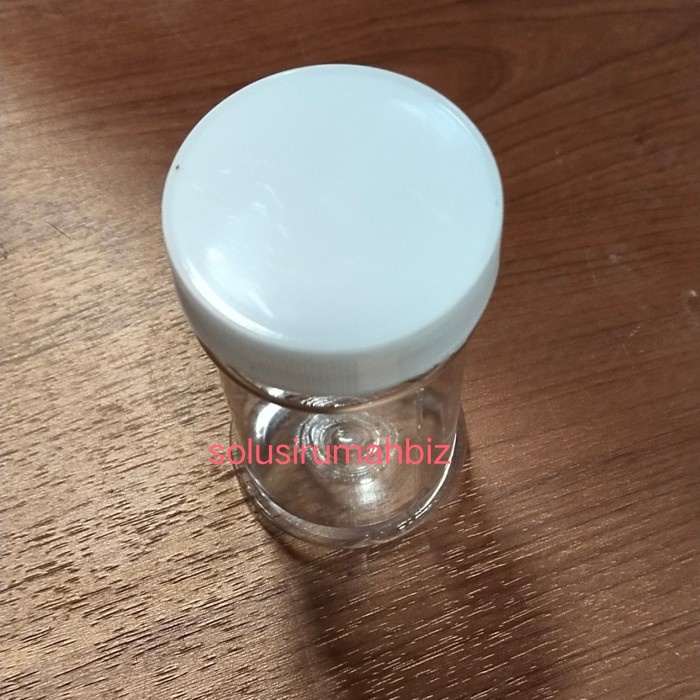 BOTOL TUTUP LEBAR 150ML PLASTIK KOTAK PLUG + PUTAR PVC 150 ML