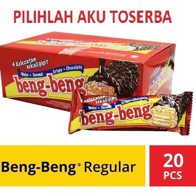 

M4sih Ready,,Beng-Beng Regular - Beng-Beng Coklat - 1 box 20Pcs @ 22gr |terbaru...,.!