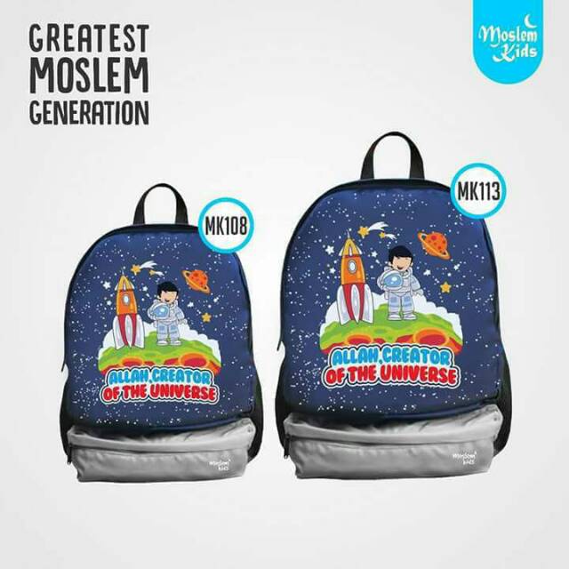 BACKPACK MOSLEM KIDS LARGE MK 113 N SMALL MK 108