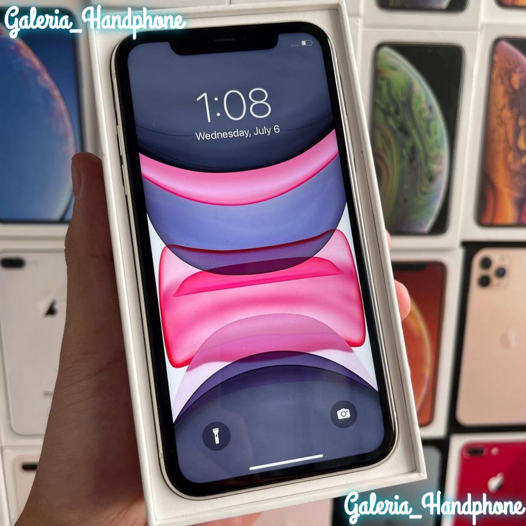 iphone 11 256GB/128GB/64GB Second BEKAS ORIGINAL 100% | MULUS NORMAL FULLSET #MISTERlBOX #GALERIA_HANDPHONE-1