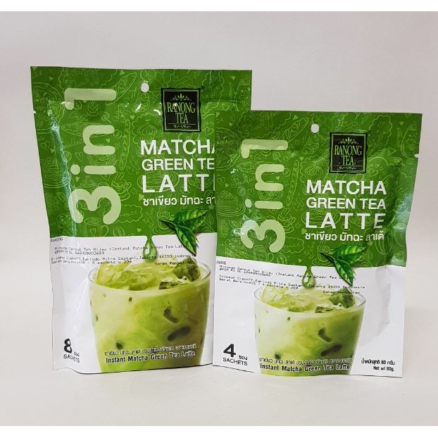 

Ranong Tea Matcha Green Tea Latte 8 sachets @ 20 gr