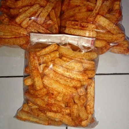 

Kerupuk Paralon Gurih Pedas Khas Garut 150 Gram
