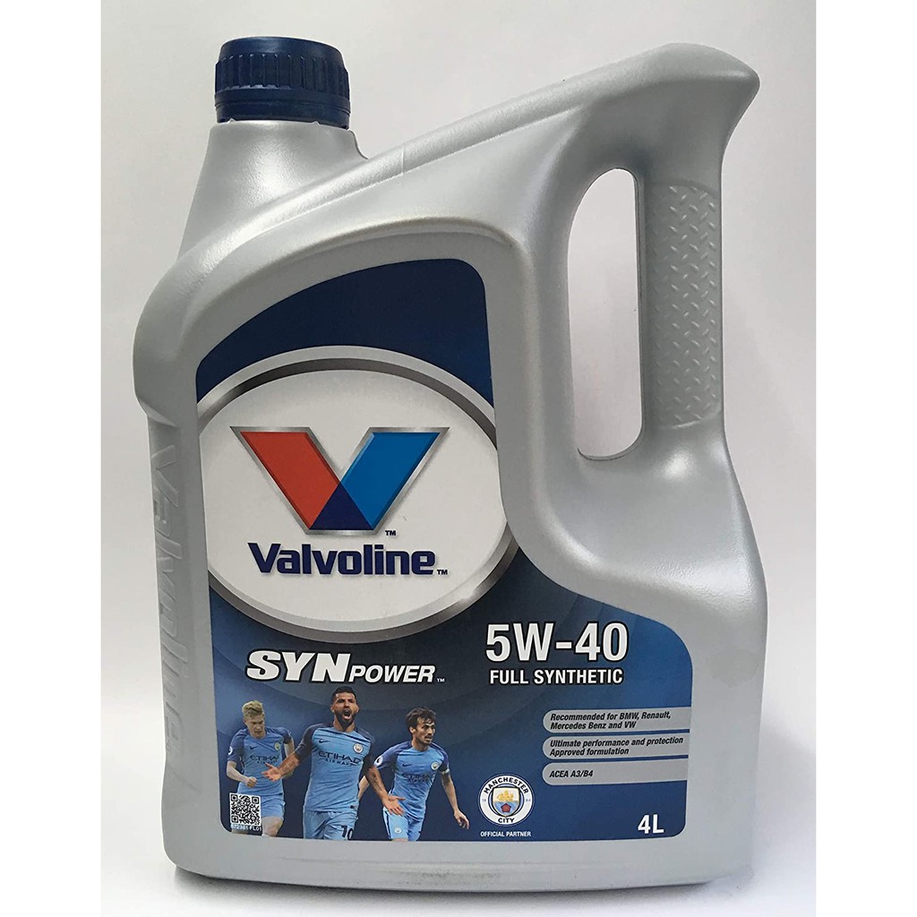 Oli Mesin Bensin Valvoline Synpower 5W40 Full Synthetic 4 Liter