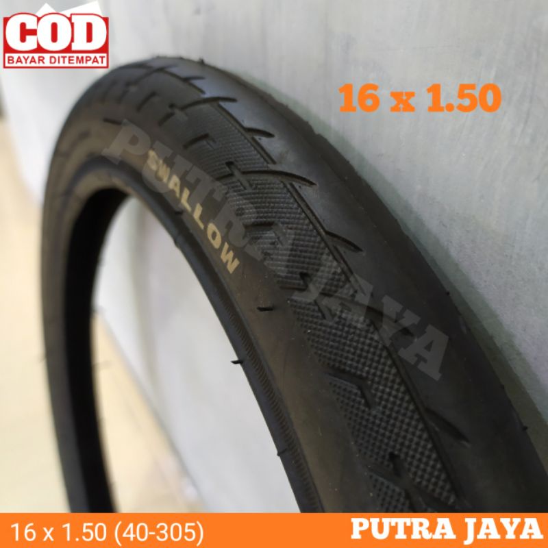 BAN SEPEDA 16 x 1 50 / 16 x 1.50 SWALLOW Ban Luar Sepeda anak 16 Sepedah lipat Mini anak High Qualit