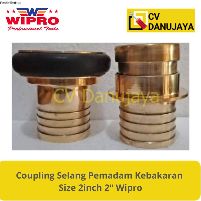 Coupling Selang Pemadam Kebakaran Size 2inch 2" Wipro