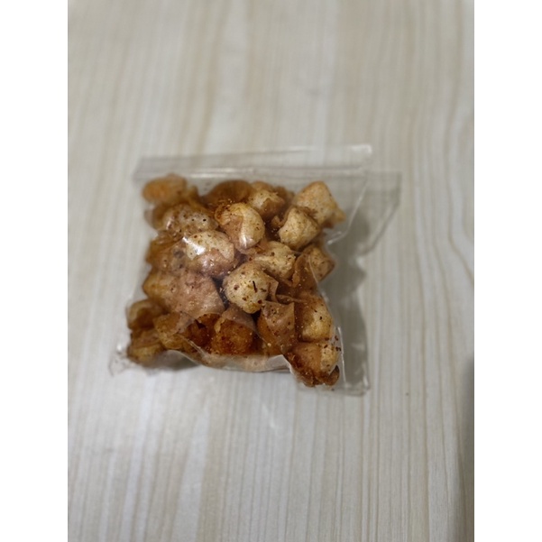 

siomay kering pedas