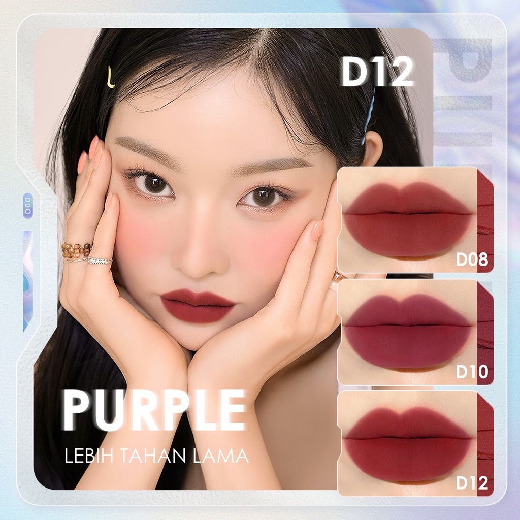 BPOM Focallure Dual-use Lip Mud Lip Clay &amp; Velvet-Hazy Matte Cheek FA266 Lipmatte Matte Lipstick