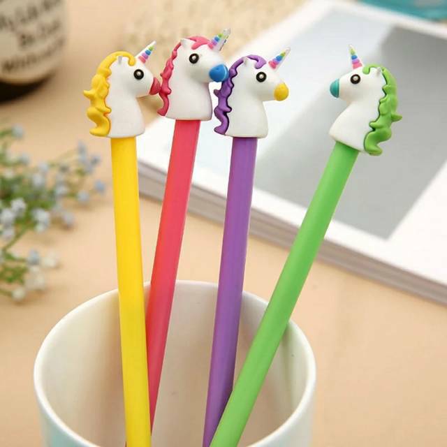 

Pulpen Gel Karet Lucu Unicorn Kuda Pony - Satuan