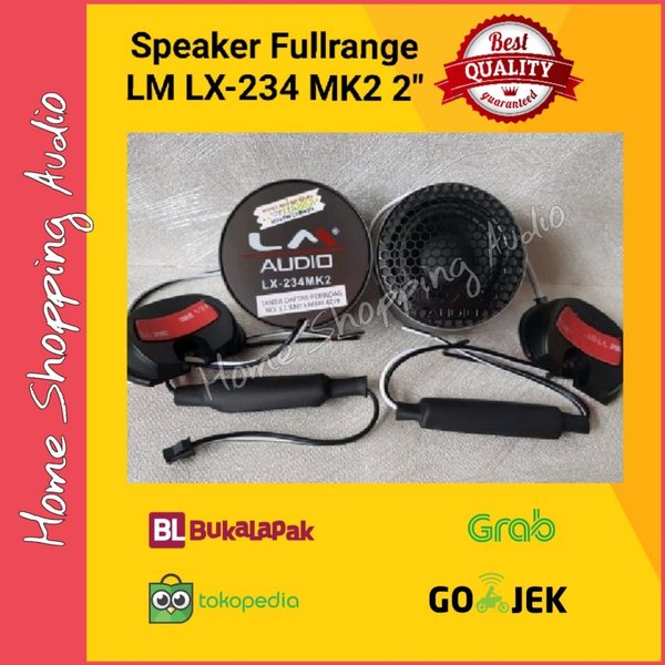 Jual Tweeter fullrange LM LX-234 MK2 Speker Fullrange LM LX 234 MK 2 Fullrange
