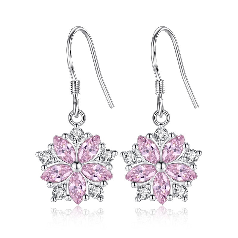 Anting Perak 925 Wanita Jelly Anting-Anting Fashion Perhiasan