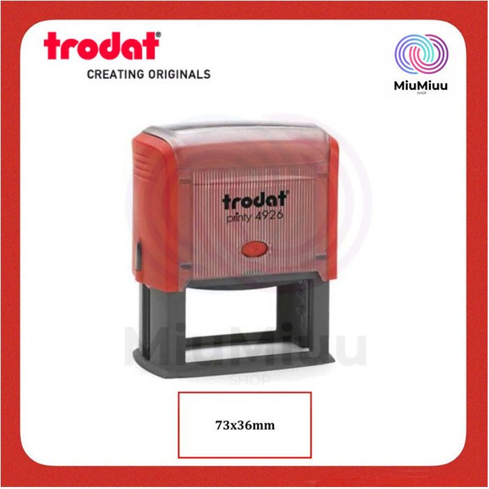 

STEMPEL TRODAT 5 BARIS PRINTY 4926 75X38 MM