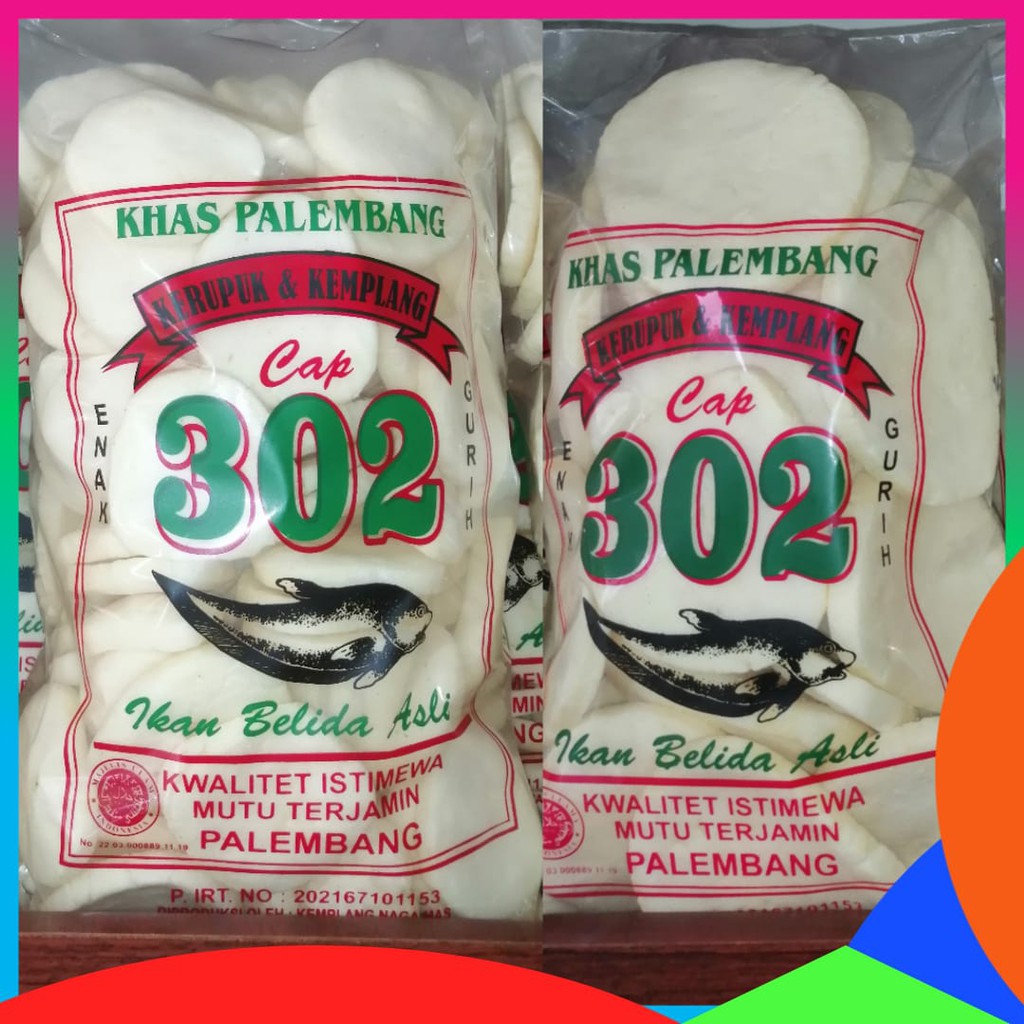 

KEMPLANG KERUPUK PALEMBANG 302 KEMASAN 250 GRAM IKAN KAKAP SUPER