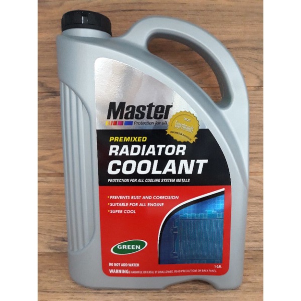 AIR RADIATOR / RADIATOR COOLANT / MASTER RADIATOR COOLANT GALON 4L HIJAU
