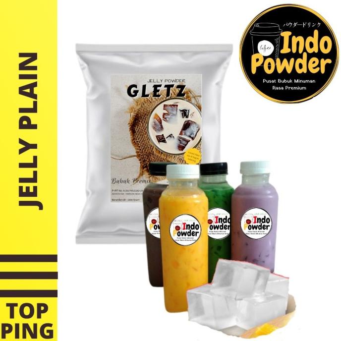 

Termantab] Bubuk JELLY PLAIN 1 Kg / JELLY PLAIN Powder 1 Kg / Indopowder