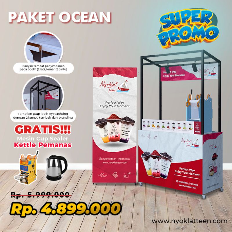 

Paket Ocean Nyoklatteen Super Promo