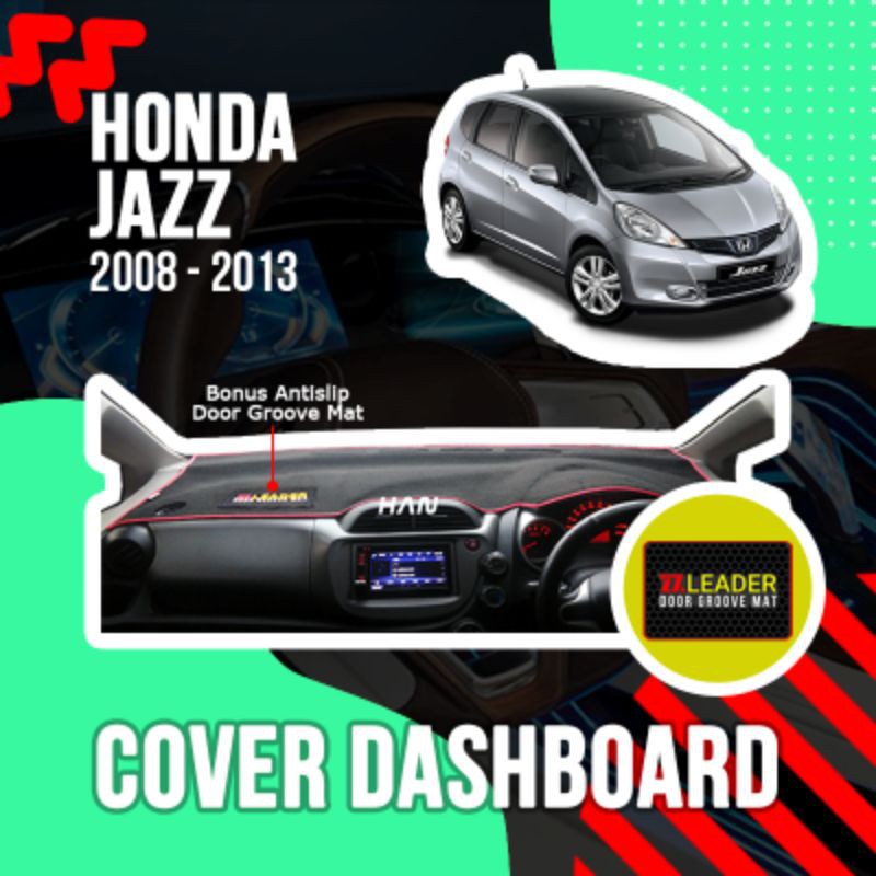 alas karpet cover dashboard mobil jazz gen 2