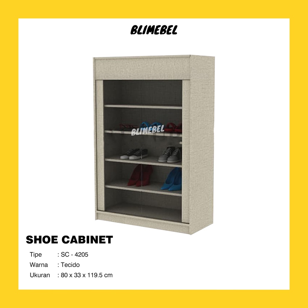 Rak sepatu minimalis modern SC-4205 - EXPO