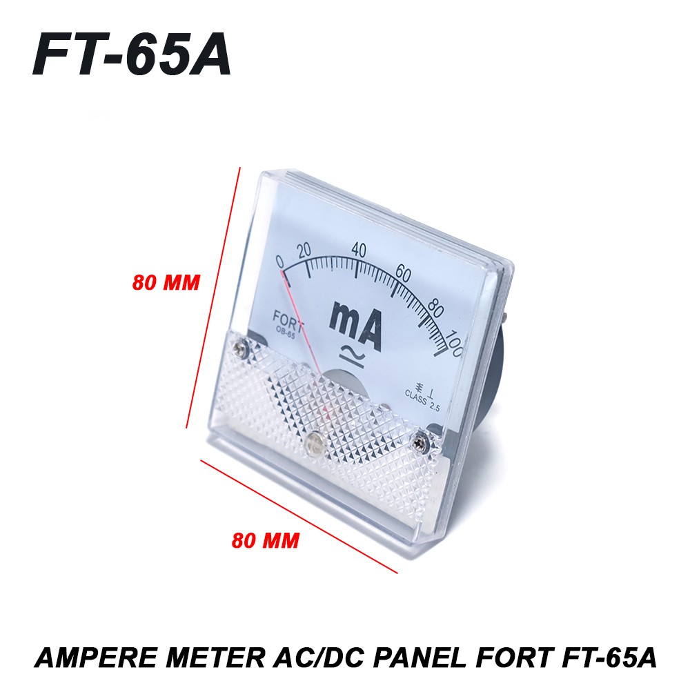 FORT FT-65A - Ampere Meter AC/DC Panel