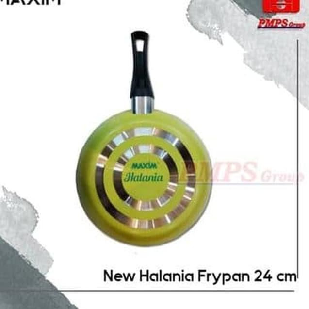 ™vdb⋆*JUEH*✾ Maxim Halania Frypan Set 2 Pcs HAL2SET Teflon Wajan 18cm & 22cm Hijau ✾ *bb*