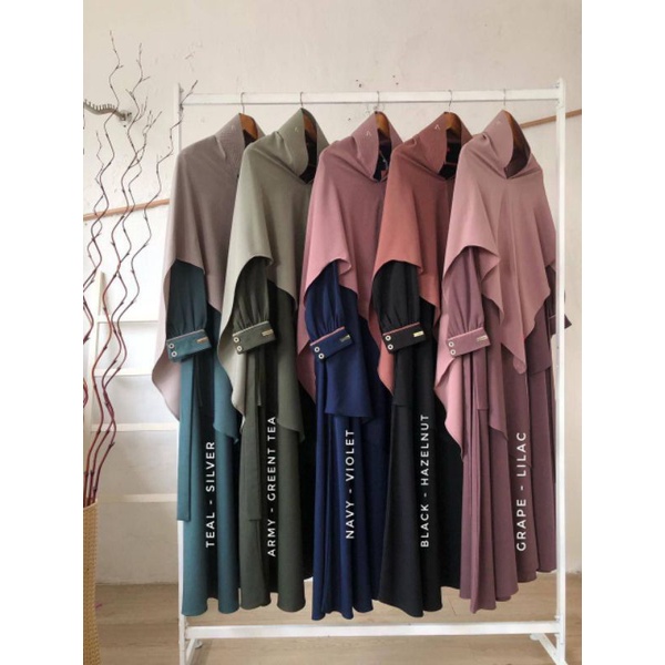 Shanum by Akifa / Gamis set ori premium