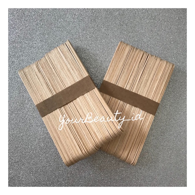 Waxing stick / waxing applicator / spatula waxing / stick kayu
