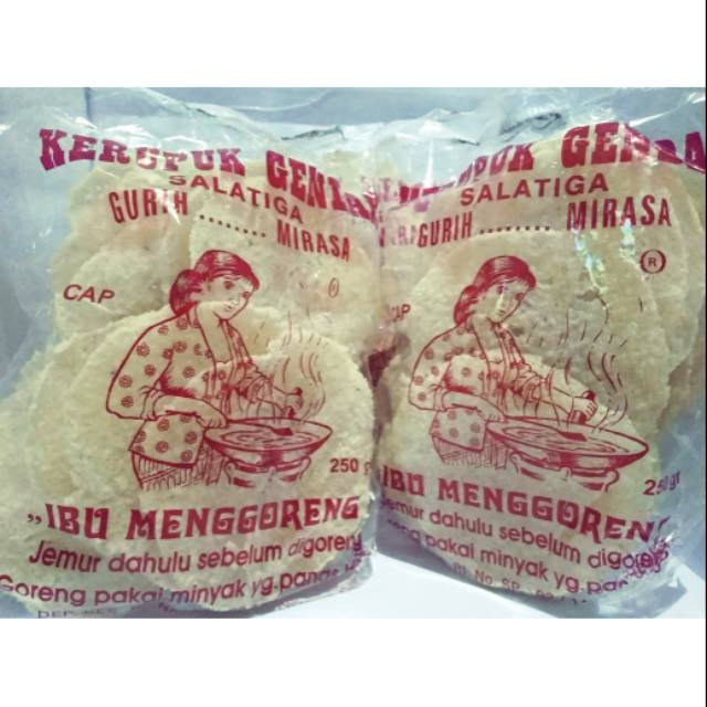 

Kerupuk Gendar Mentah