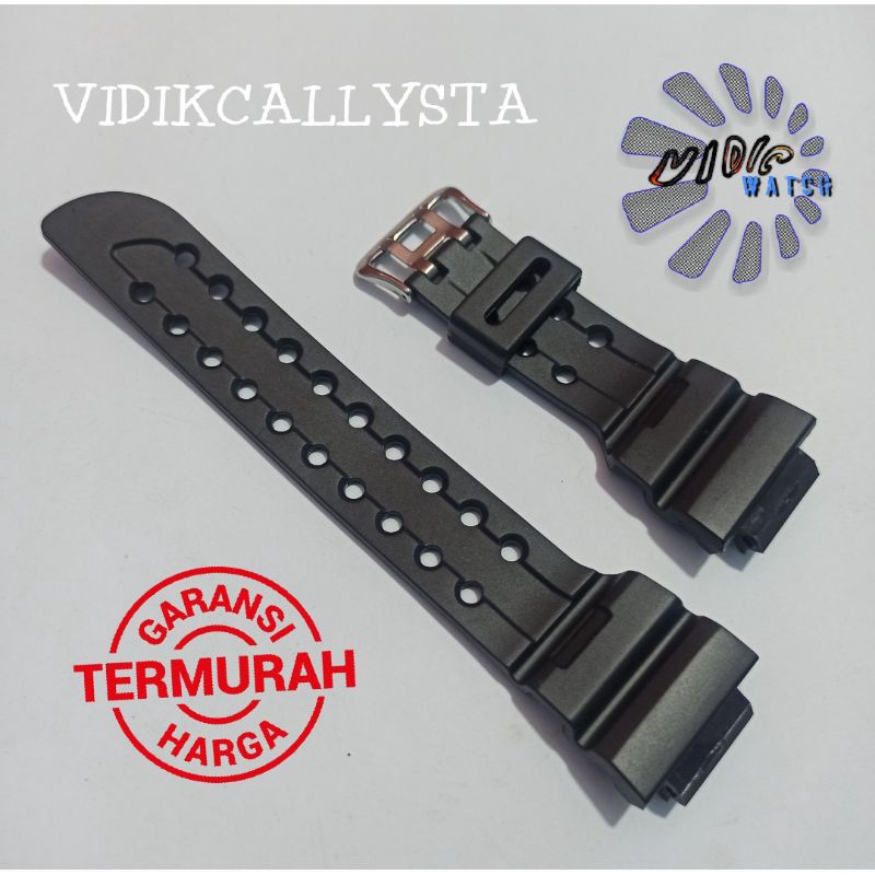 STRAP RUBBER CASIO / TALI KARET CASIO FROGMAN GWF100 / GWF 100 TOUGH SOLAR PREMIUM