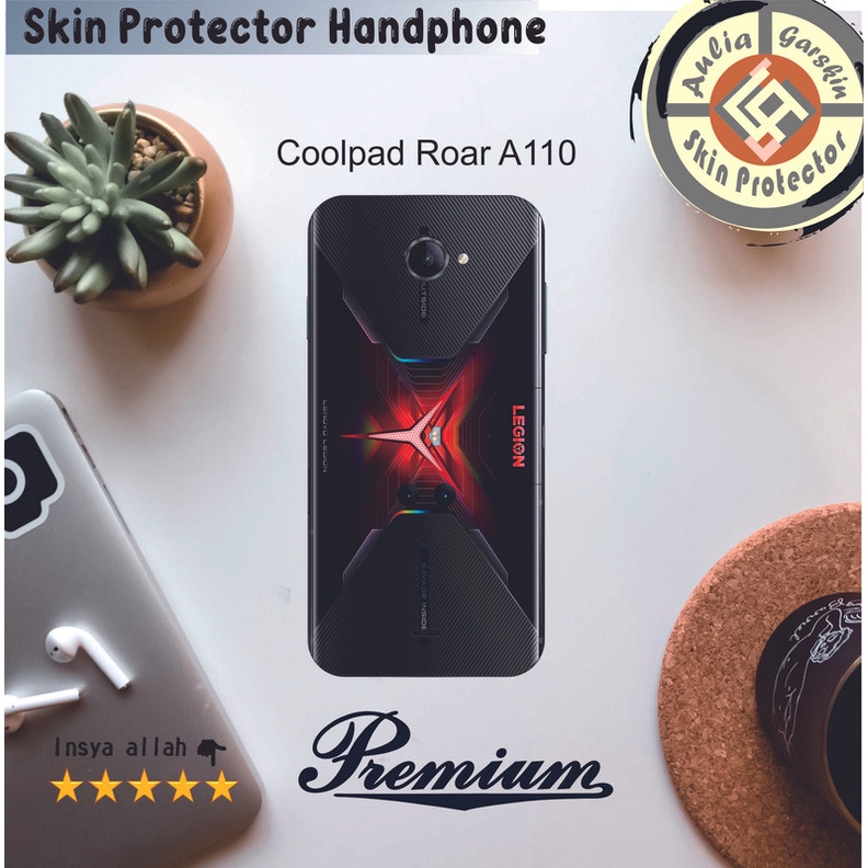 Dapat 2pcs Garskin HP Coolpad Roar A110  Motif QQ - Free Custom Motif Via Chat