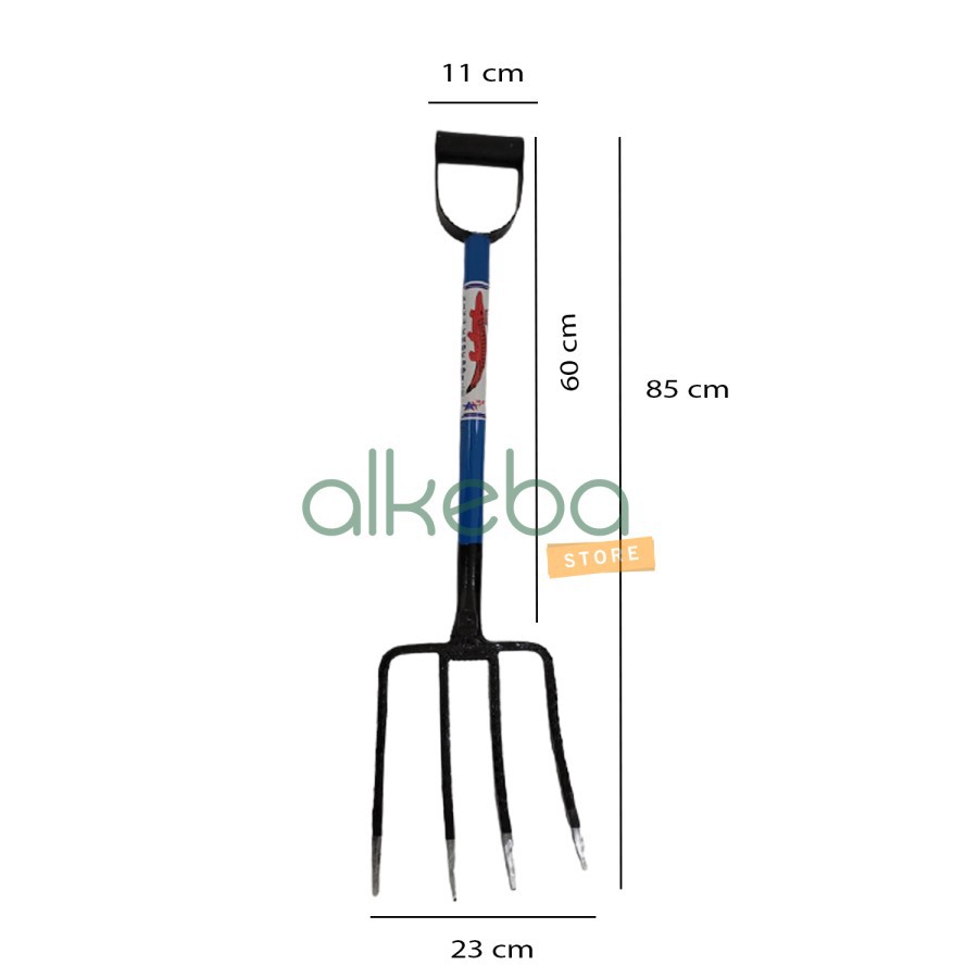 Garu garpu tanah besar merk crocodile gacok tanah kuat