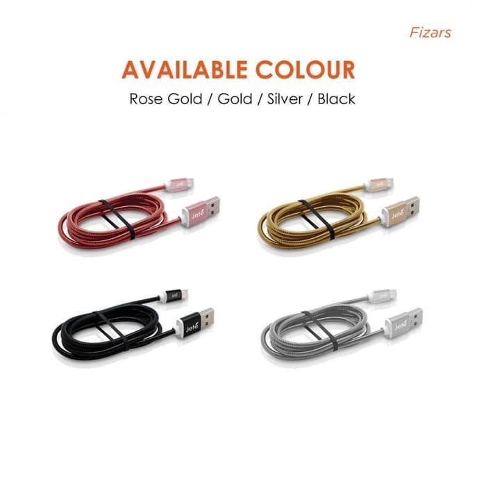 Kabel Data | Kabel USB | Kabel Charger Type C to Type C Power Delivery JETE CX1 - Garansi 2 Tahun