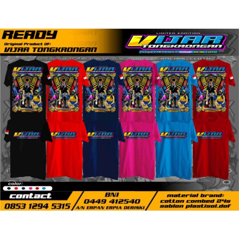 KAOS KEREN VIJAR TONGKRONGAN