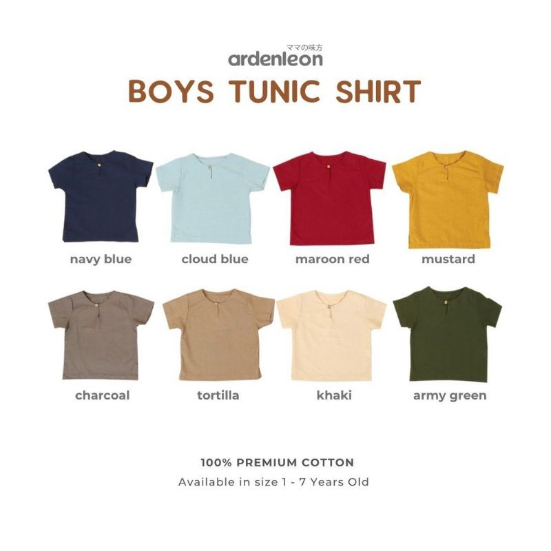 Boys Tunic Raya Ardenleon
