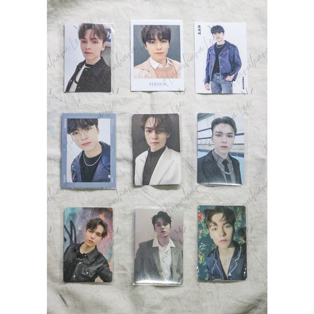 [READY STOCK] VERNON SEVENTEEN (PC YIZHIYU B YOUR CHOICE OTHER SIDE, TC HARE POLA LENTI GENGMO, RUGG