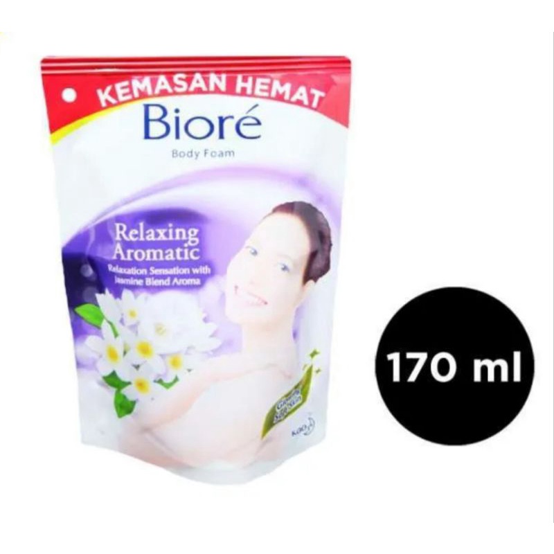 Biore Body Foam Refill 450ml // 170ml Kemasan Hemat