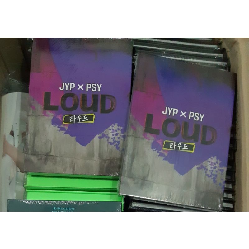[READY STOCK] jyp×psy LOUD