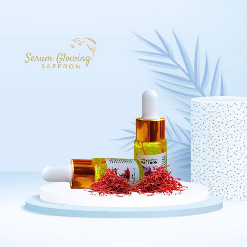 Serum Glowing Saffron With Niacinamide 10 ML Whitening Serum Original Murah | Aloe Vera | Niacinamide