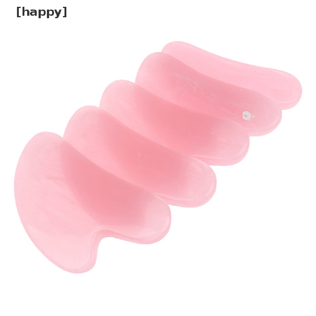 HA 1pcs Guasha Scraping Massage Scraper Face Massager Acupuncture Gua Sha Board ID