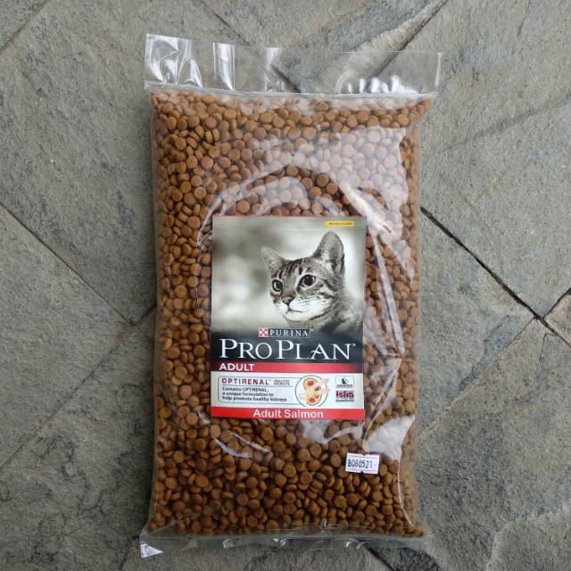 Repack Pro Plan Kucing 1Kg Adult Salmon 1 Kg Makanan Kering Proplan