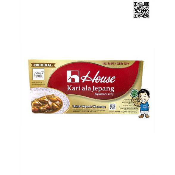 

{BISA COD} House Japanese Curry Roux- Bumbu Kari ala Jepang Halal- 300 g BERGARANSI [Kode 1|Kode