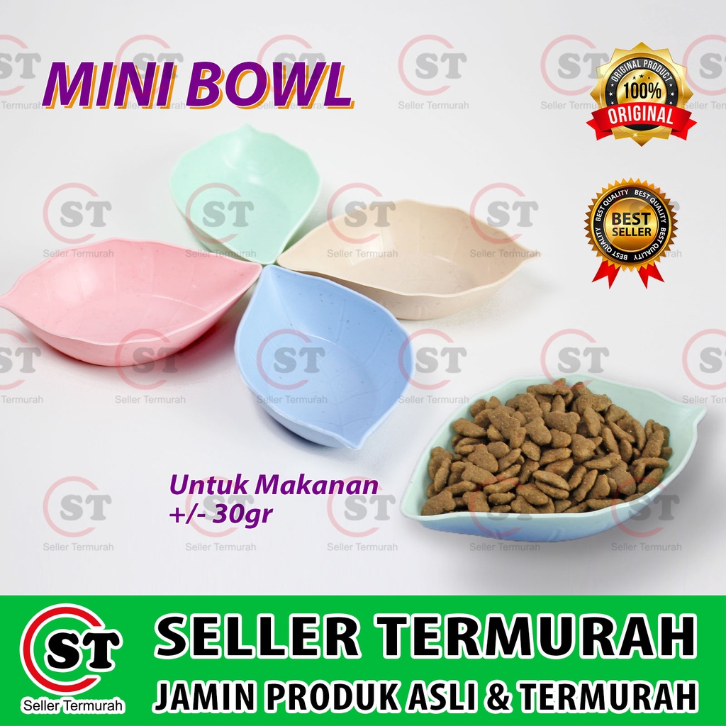 Jual Tempat Makan Kucing Sugar Glinder Kitten Puppy Hamster / MIni Pet