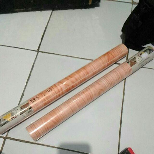 W003ls Wallpaper Sticker Ku Motif Kayu Wallpaper Dinding