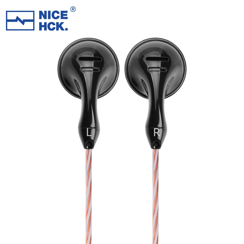 Nicehck B70 Earphone Driver X6 LBBS EB2S IEM HIFI 14.8mm Dengan Jack 3.5 / 4.4mm